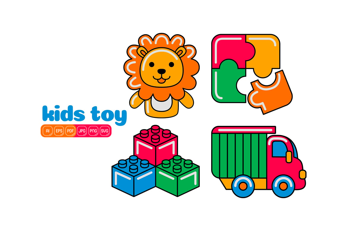 Kit Graphique #375378 Jeu Enfanthood Web Design - Logo template Preview