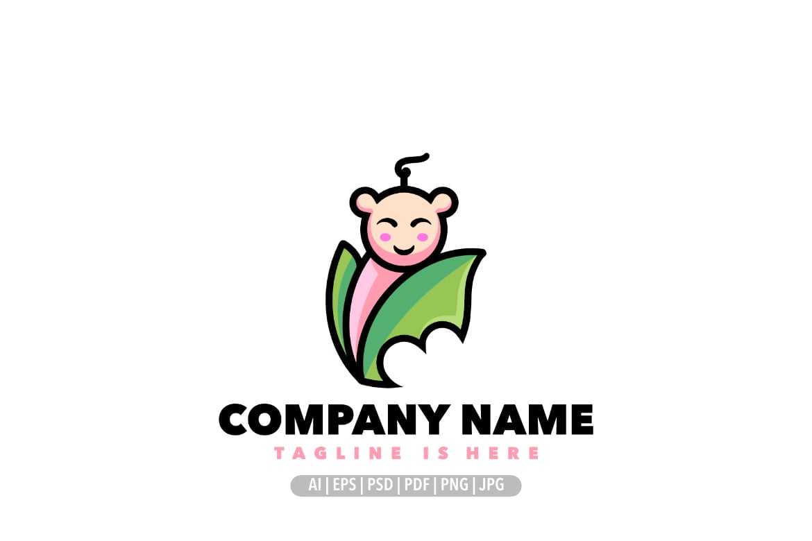 Template #375381 Baby Leaf Webdesign Template - Logo template Preview