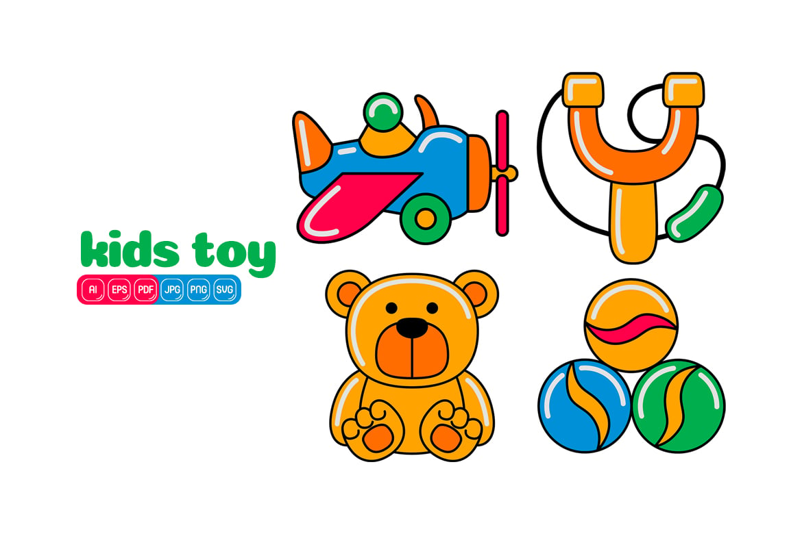 Kit Graphique #375387 Jeu Enfanthood Web Design - Logo template Preview