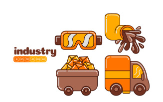 Industry Icon Vector Pack #03