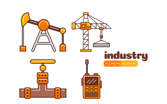 Industry Icon Vector Pack #08