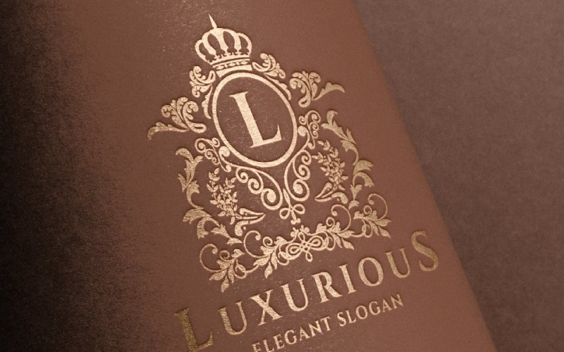 Luxurious Elegant Letter L Logo Logo Template