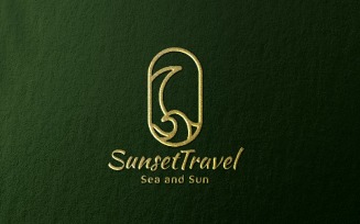 Sunset Travel Agent Logo v.2