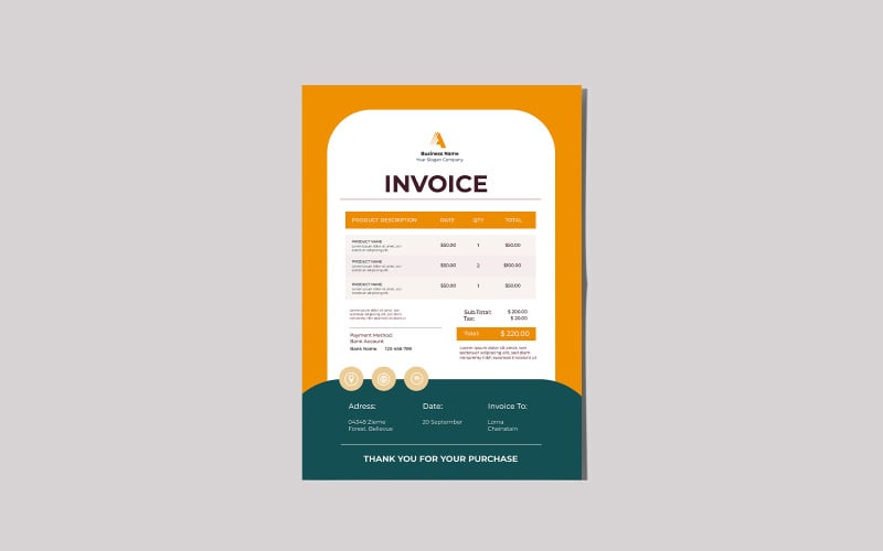 Manage Your Business Invoice Corporate Identity
