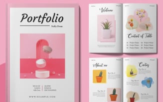 Portfolio Magazine Template