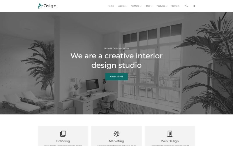 Web – Design & Studio Service HTML5 Template Website Template