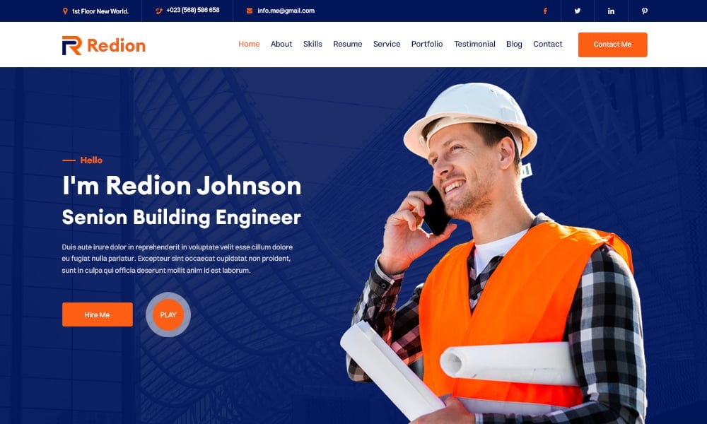 Kit Graphique #375775 Construction Personel Web Design - Logo template Preview