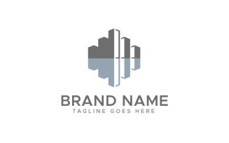 Building property logo design template