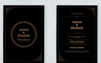 Wedding And Marriage Invitation Card