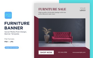 Furniture Sale Banner Design Template 15