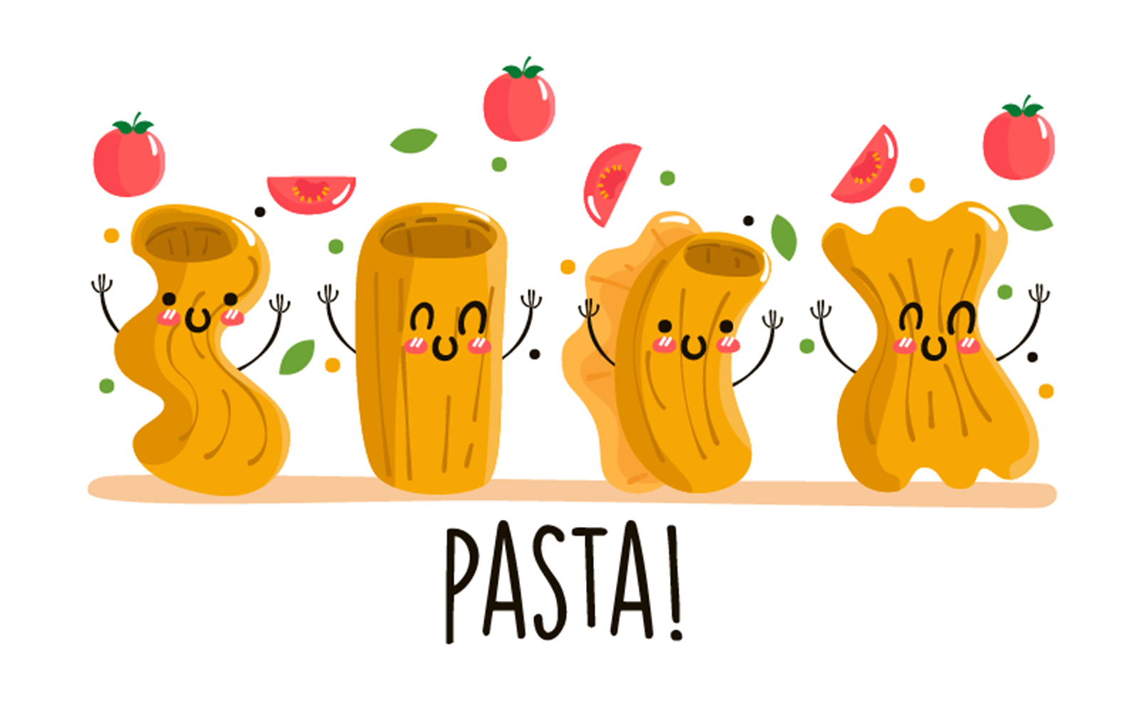 Kit Graphique #376097 Pasta Cartoon Divers Modles Web - Logo template Preview