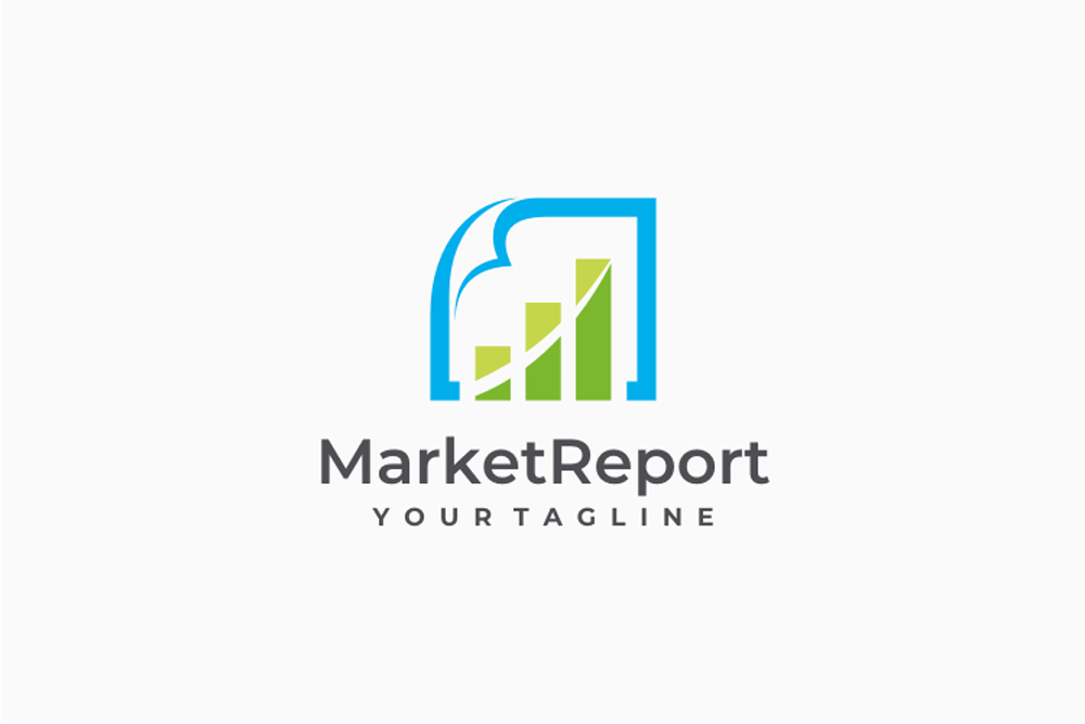 Market Report Logo Template