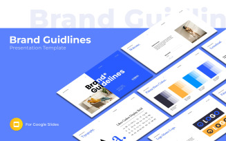 Brand Guidelines Template Google Slides Layout