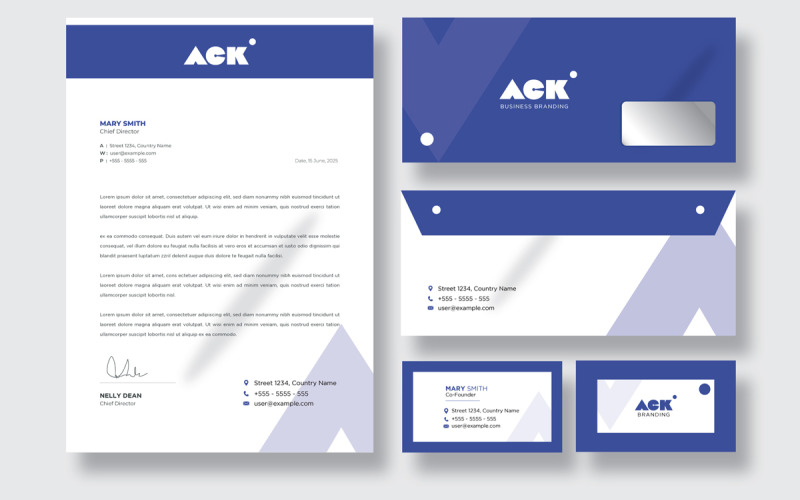 Corporate Business Stationery Pack Corporate Identity