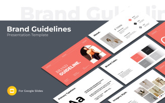 Brand Guidelines Creative Google Slides Template