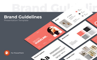 Brand Guidelines Creative PowerPoint Template