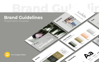 Brand Guidelines Minimal Google Slides Template