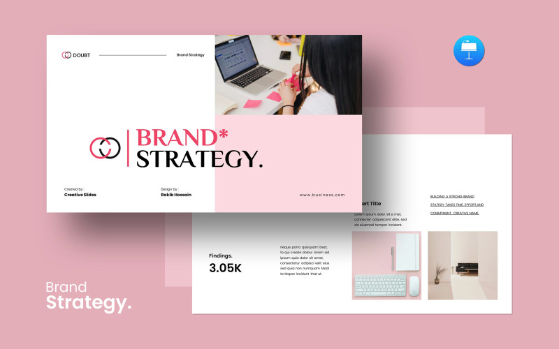 Brand Strategy Presentation Keynote Keynote Template