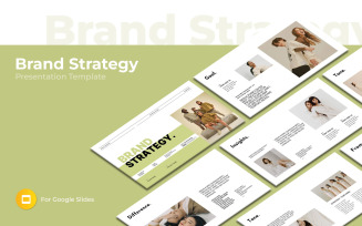 Minimalist Brand Strategy Google Slides Presentation Template