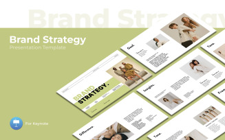 Minimalist Brand Strategy Keynote Presentation Template