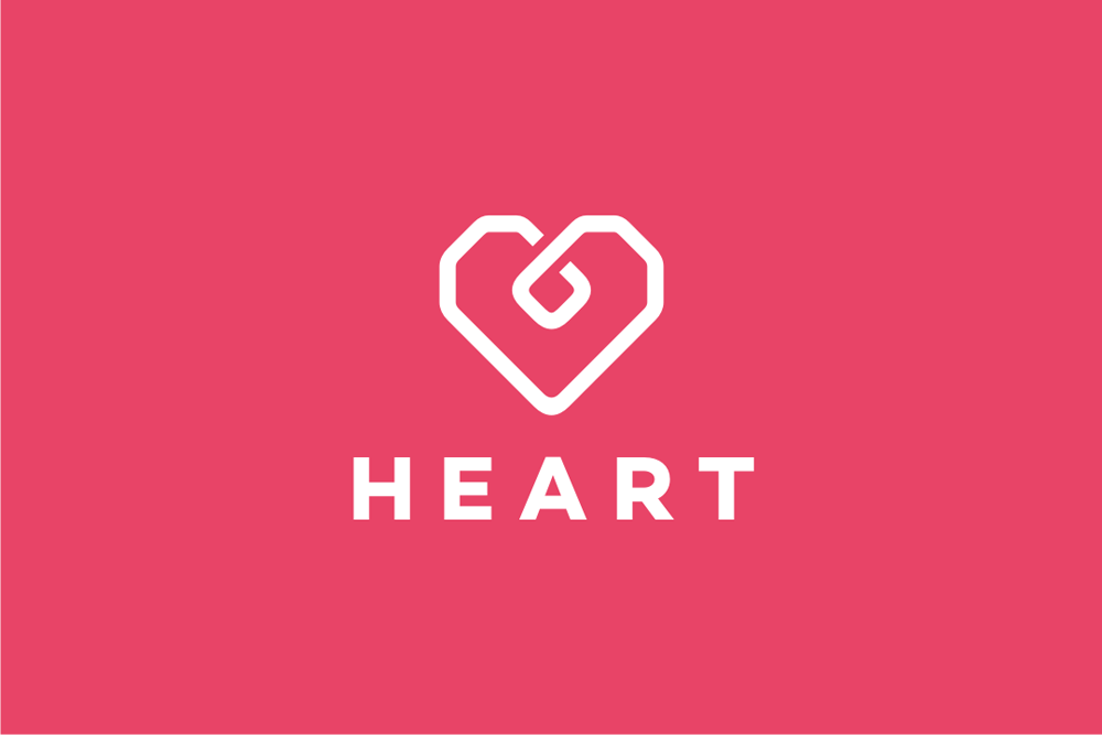 Heart Vector Logo Template