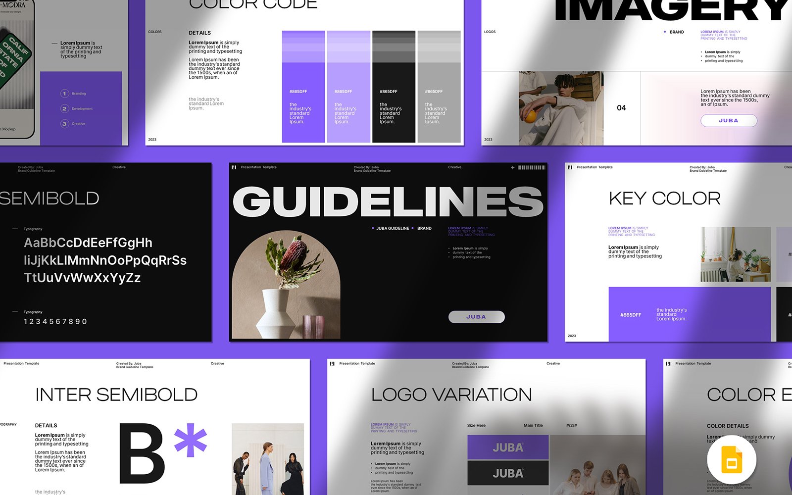 Template #376440 Guideline Presentation Webdesign Template - Logo template Preview