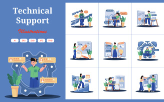 M740_Technical Support Illustration Pack