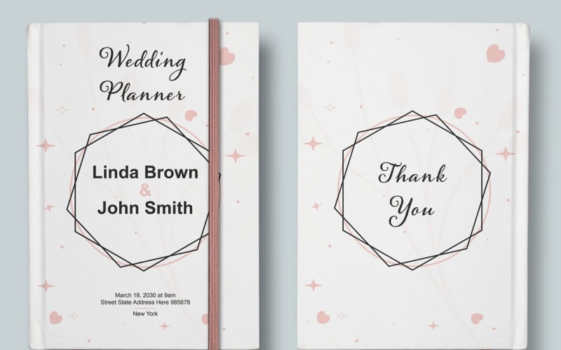 Wedding Planner Template Layout Corporate Identity