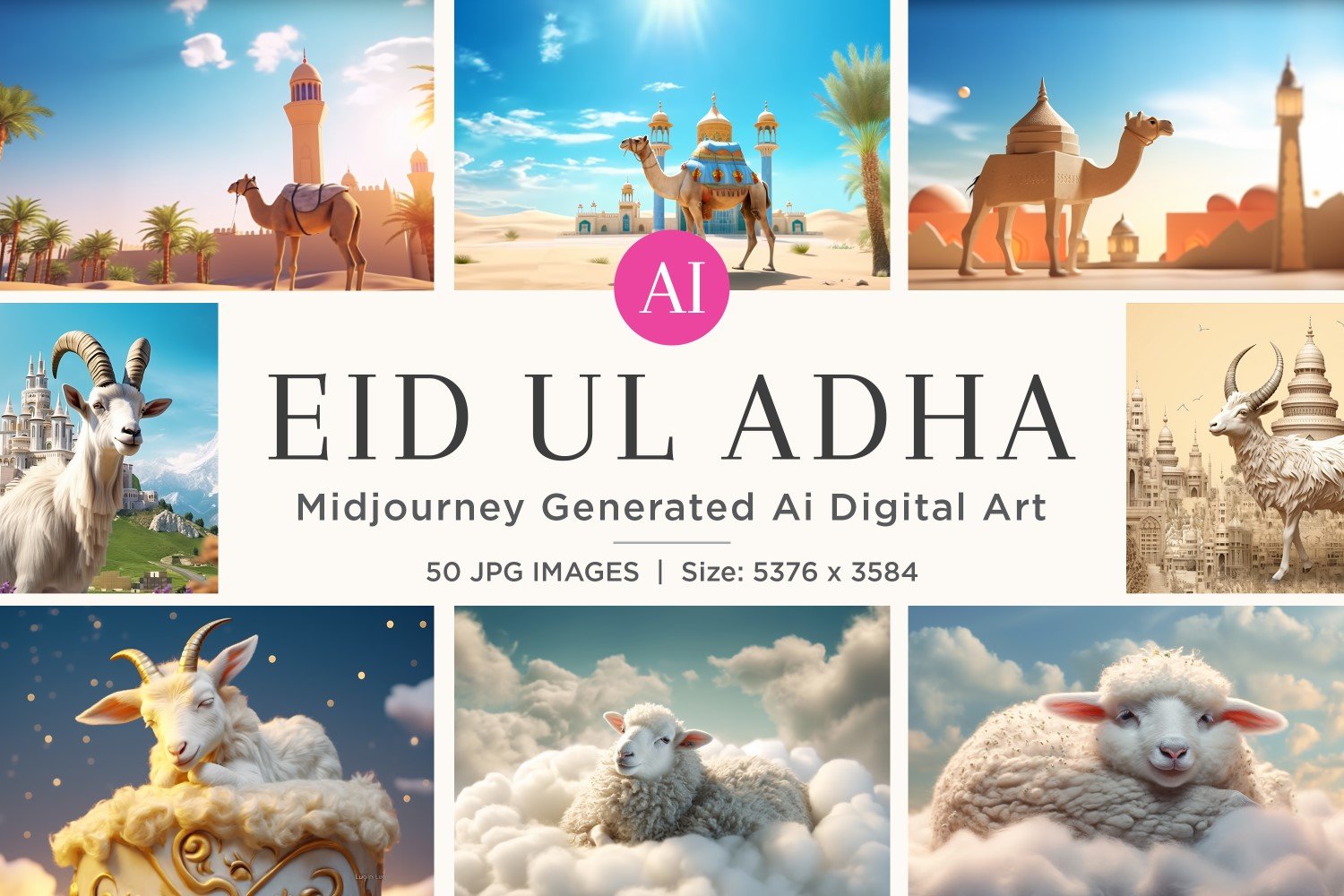 Template #376629 Ul Adha Webdesign Template - Logo template Preview