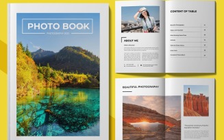 Photo Book Design Template