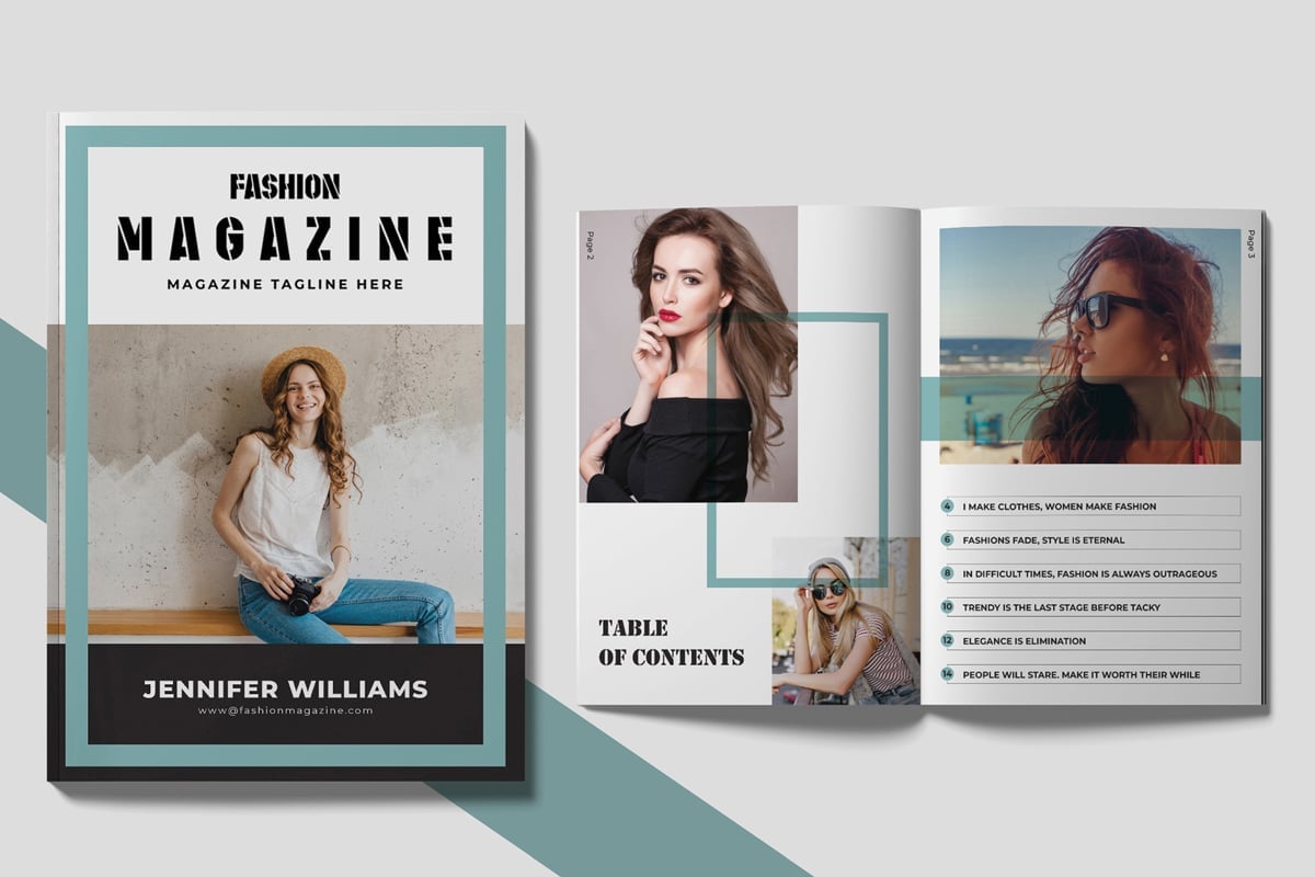Template #376740 Lifestyle Magazine Webdesign Template - Logo template Preview