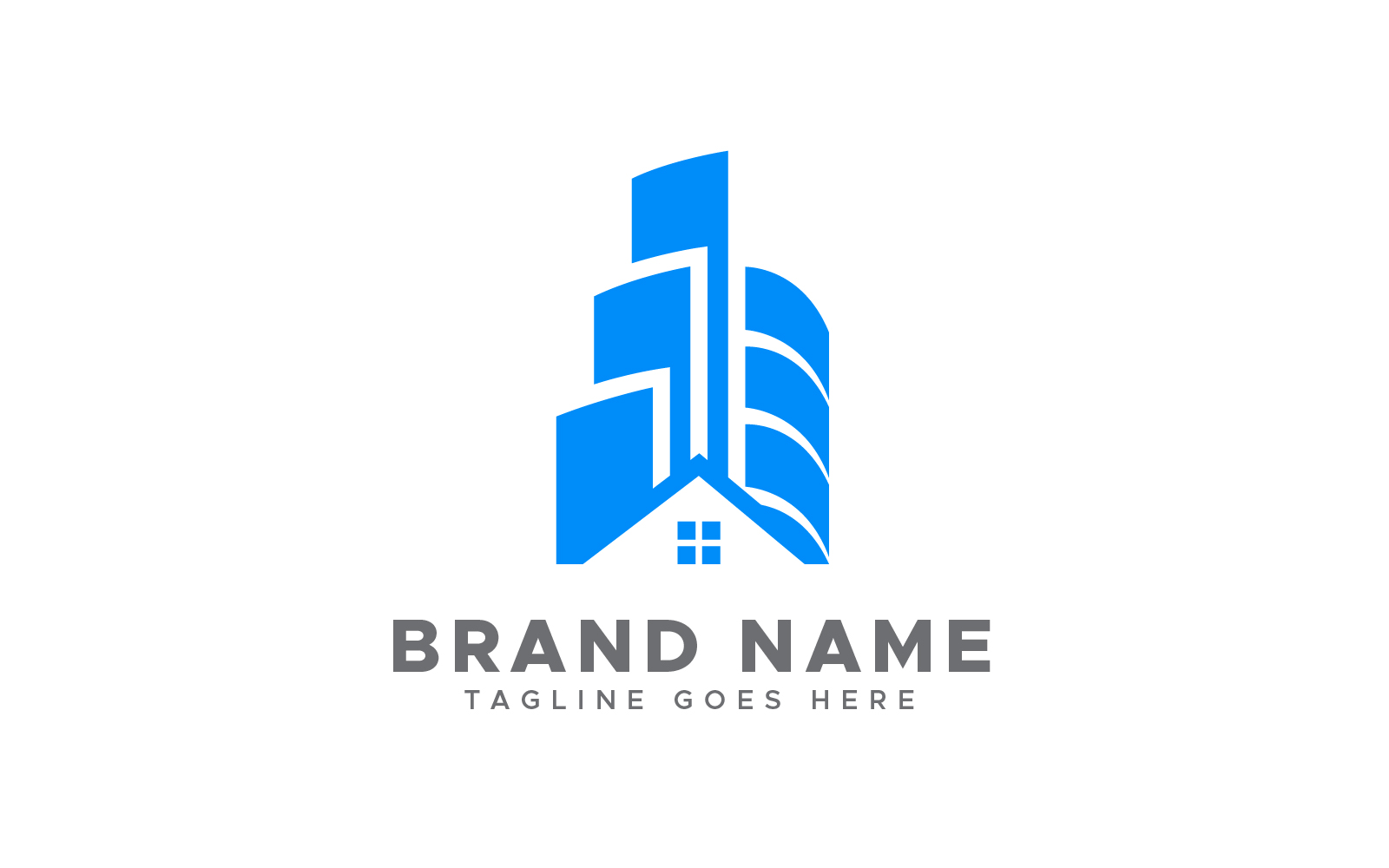 Kit Graphique #376755 Premium Biens Web Design - Logo template Preview