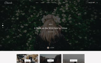 Charle - Personal Blog PSD Template
