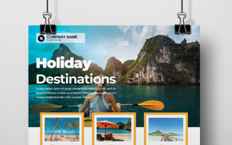 Travel Holiday Flyer Templates