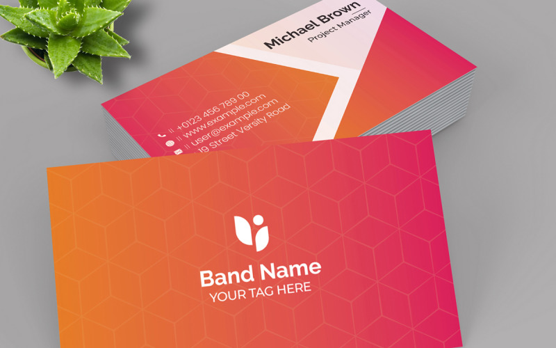 Unique Business Card Templates Corporate Identity