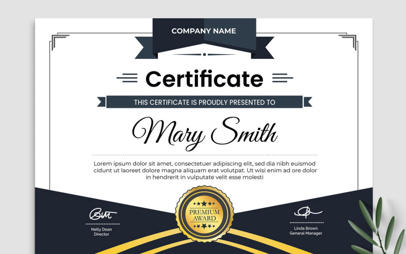 Certificates- Templates Layout Corporate Identity