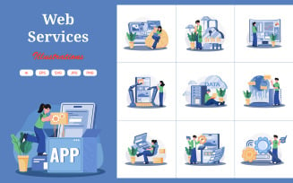 M709_Web Services Illustration Pack