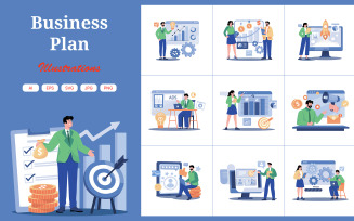 M725_Business Plan Illustration Pack 1