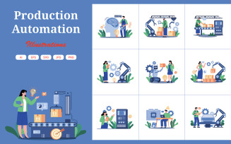 M684_Production Automation Illustration Pack 2