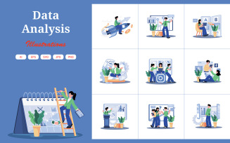 M702_Data Analysis Illustration Pack