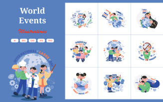 M706_World Events Illustration Pack