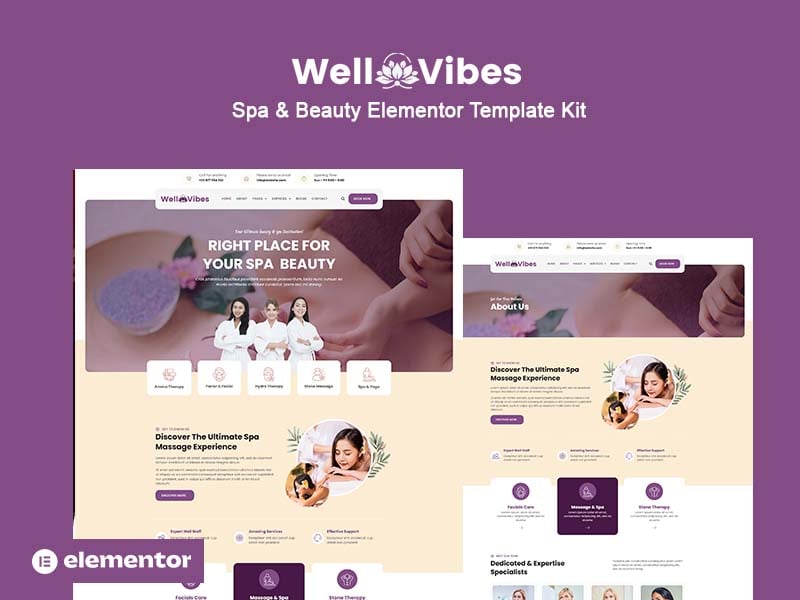 Template #377110 Beauty Wellness Webdesign Template - Logo template Preview