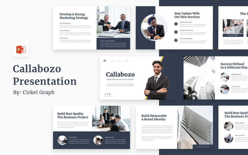 Callabozo - Business Professional Presentation PowerPoint Template