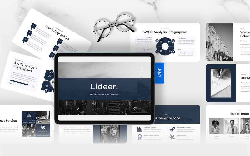 Lideer – Business Agency Keynote Template