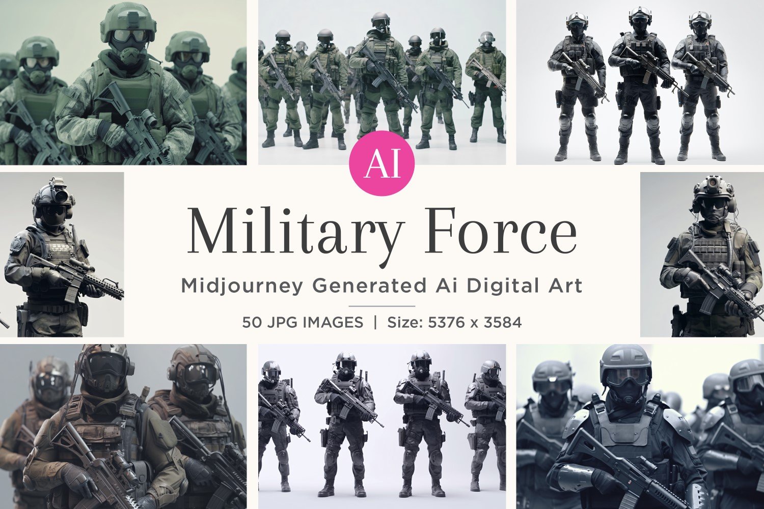 Kit Graphique #377258 Armed Military Web Design - Logo template Preview