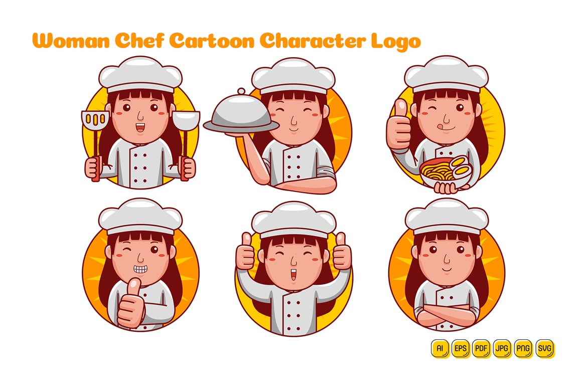 Template #377333 Chef Cooking Webdesign Template - Logo template Preview