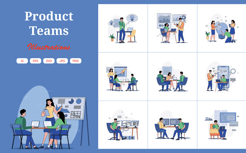 M679_Product Teams Illustration Pack