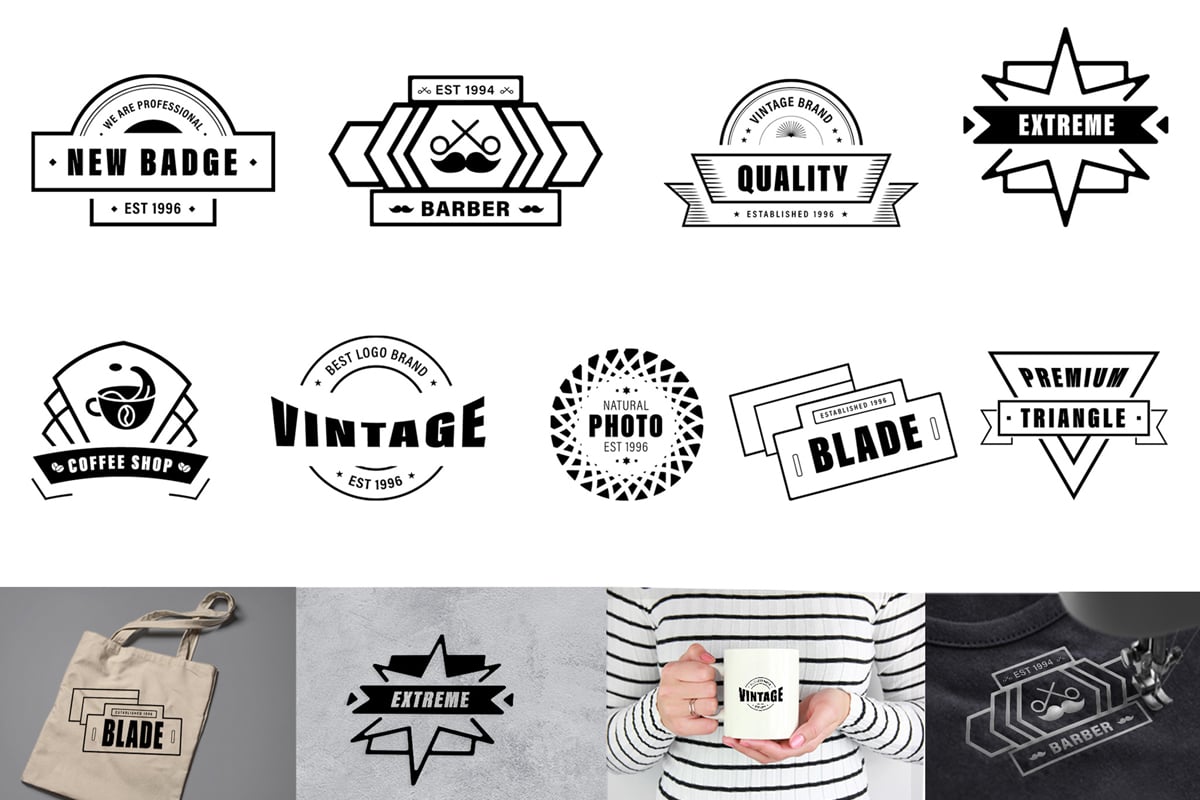 Kit Graphique #377431 Badgedesigns Logotemplates Divers Modles Web - Logo template Preview