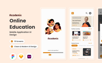 Academix - Online Education Mobile App