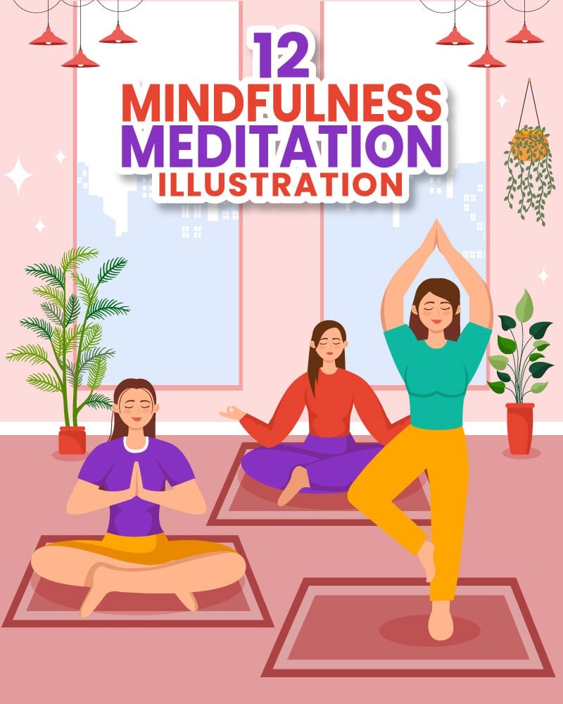 Template #377534 Meditation Mindfulness Webdesign Template - Logo template Preview